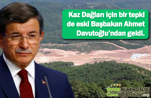 davutoglundan kaz daglari tepkisi 2019 haber