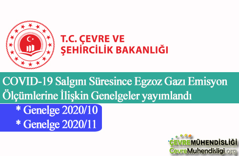 covid 19 salgini suresince egzoz gazi emisyon olcumlerine iliskin genelgeler yayimlandi genelge 2020 10 11