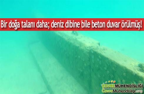 deniz dibine beton duvar orulmus 2020