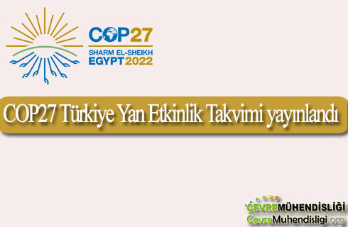cop27 turkiye yan etkinlik takvimi