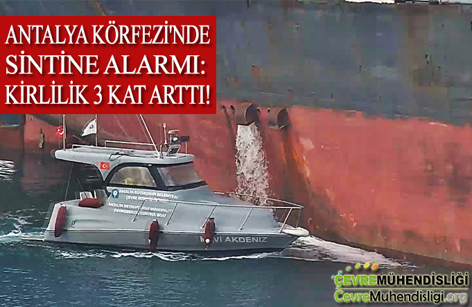 antalya korfezinde sintine alarmi