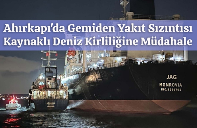 gemide yakit sizintisina mudahale