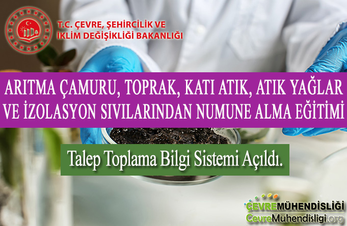 su ve atik sudan numune alma egitimi