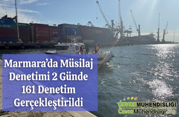 marmara da musilaj denetimi