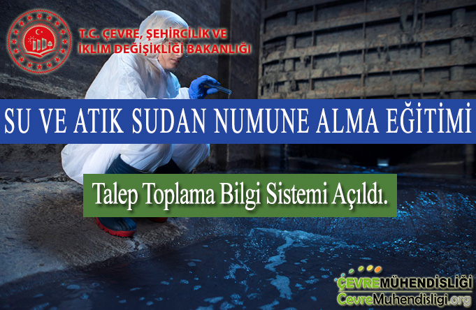 su ve atik sudan numune alma egitimi