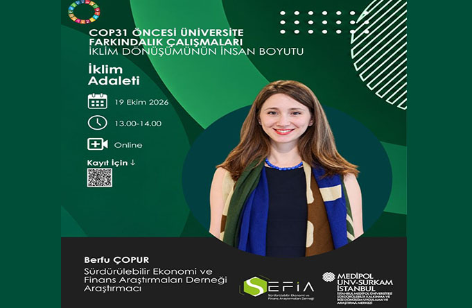 İklim Dönüşümünün İnsan Boyutu: İklim Adaleti - 19.10.2026 | Ücretsiz & Online & Belgeli