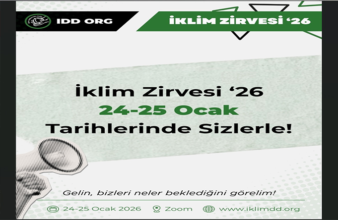 ? İKLİM ZİRVESİ | 24–25 Ocak 2026 | Online & Ücretsiz & Sertifikalı (Son Başvuru Tarihi:16.01.2026)